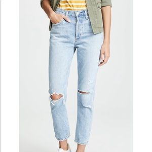 AGOLDE JAMIE HIGH RISE JEANS SIZE 26